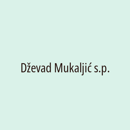 Dževad Mukaljić s.p.