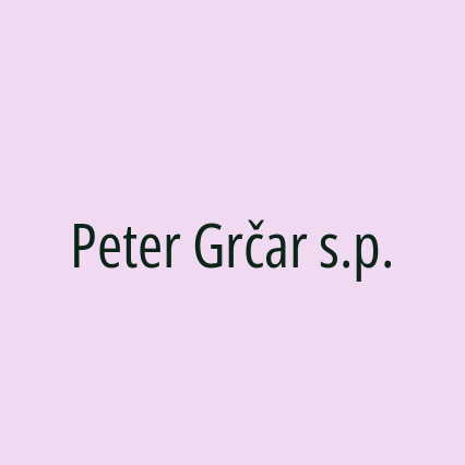 Peter Grčar s.p.