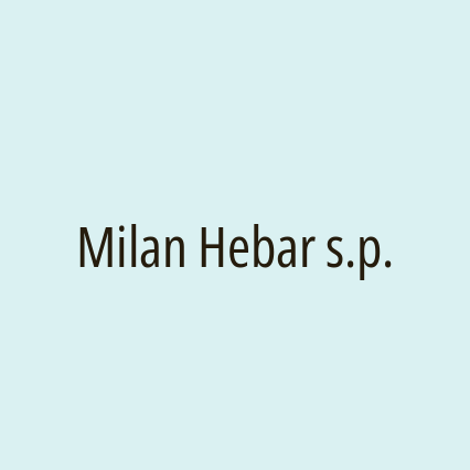 Milan Hebar s.p.