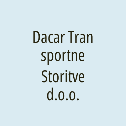 Dacar Transportne Storitve d.o.o. - Logotip