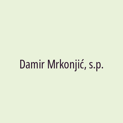 Damir Mrkonjić, s.p. - Logotip