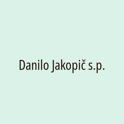 Danilo Jakopič s.p. - Logotip