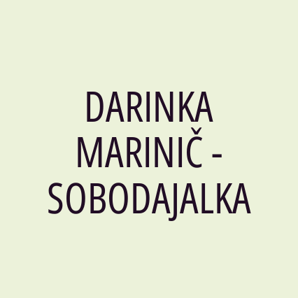 DARINKA MARINIČ - SOBODAJALKA - Logotip