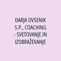 DARJA OVSENIK S.P., COACHING - SVETOVANJE IN IZOBRAŽEVANJE - Logotip