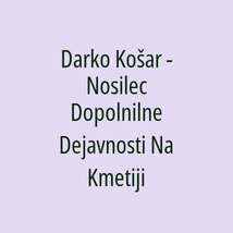 Darko Košar - Nosilec Dopolnilne Dejavnosti Na Kmetiji - Logotip