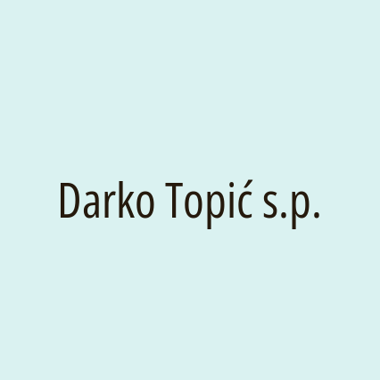 Darko Topić s.p. - Logotip