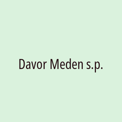 Davor Meden s.p. - Logotip