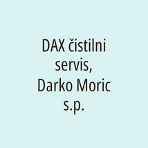 DAX čistilni servis, Darko Moric s.p. - Logotip