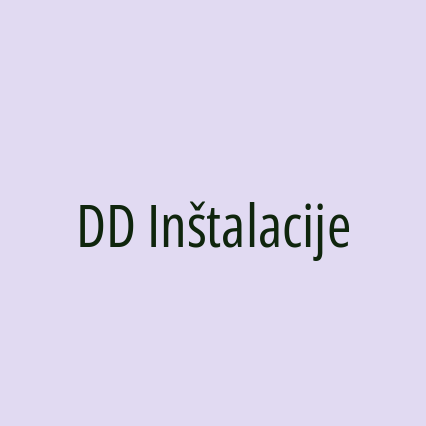 DD Inštalacije - Logotip