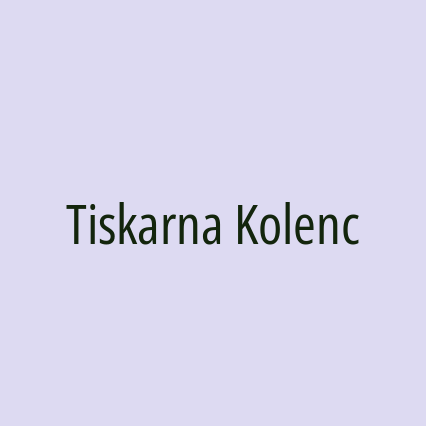 Tiskarna Kolenc