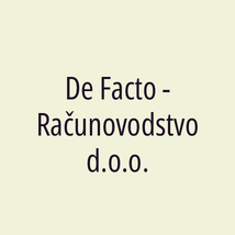 De Facto - Računovodstvo d.o.o. - Logotip