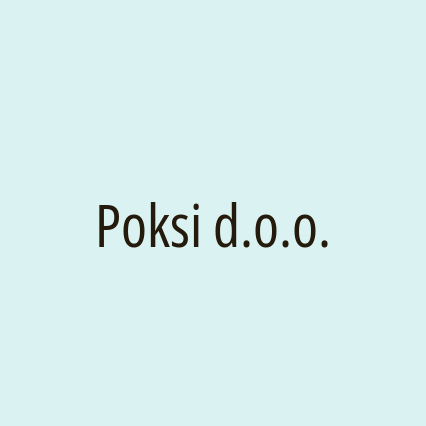 Poksi d.o.o.