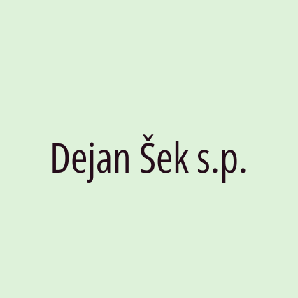 Dejan Šek s.p. - Logotip