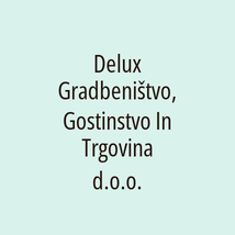 Delux Gradbeništvo, Gostinstvo In Trgovina d.o.o. - Logotip