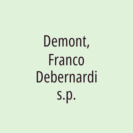 Demont, Franco Debernardi s.p. - Logotip