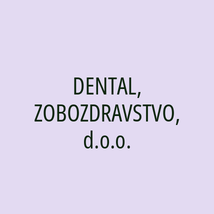 DENTAL, ZOBOZDRAVSTVO, d.o.o. - Logotip