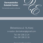 Dermatološko Estetski center Kranj - Logotip