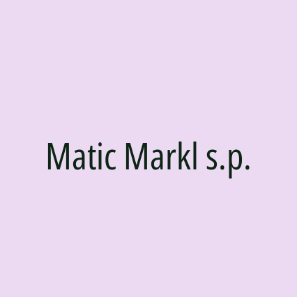 Matic Markl s.p.