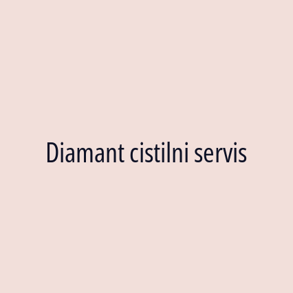 Diamant cistilni servis - Logotip