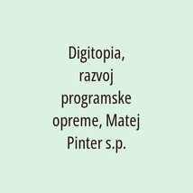 Digitopia, razvoj programske opreme, Matej Pinter s.p. - Logotip