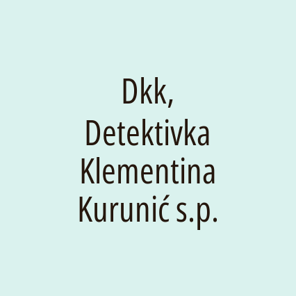 Dkk, Detektivka Klementina Kurunić s.p. - Logotip