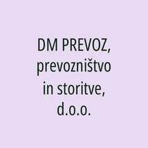 DM PREVOZ, prevozništvo in storitve, d.o.o. - Logotip