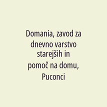 Domania, zavod za dnevno varstvo starejših in pomoč na domu, Puconci - Logotip