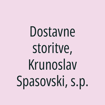 Dostavne storitve, Krunoslav Spasovski, s.p. - Logotip