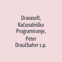 Dravasoft, Računalniško Programiranje, Peter Draučbaher s.p. - Logotip