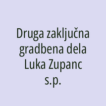 Druga zaključna gradbena dela Luka Zupanc s.p. - Logotip