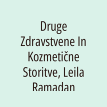 Druge Zdravstvene In Kozmetične Storitve, Leila Ramadan - Logotip