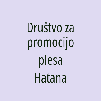 Društvo za promocijo plesa Hatana - Logotip