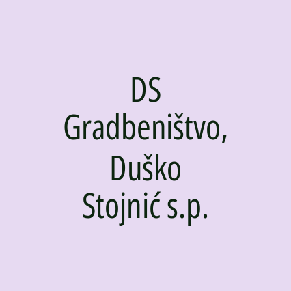 DS Gradbeništvo, Duško Stojnić s.p. - Logotip