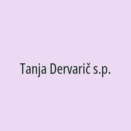 Tanja Dervarič s.p.