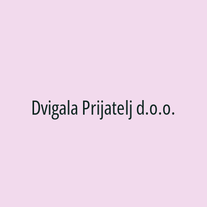 Dvigala Prijatelj d.o.o. - Logotip