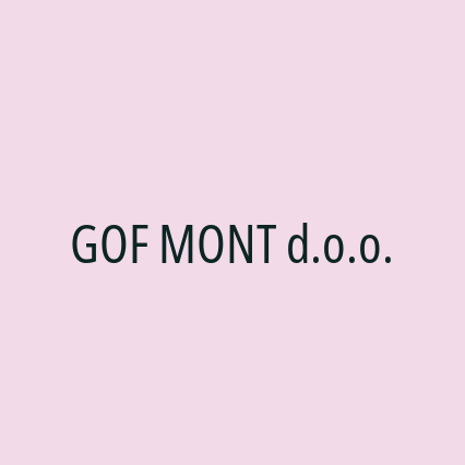 GOF MONT d.o.o.