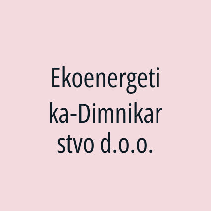 Ekoenergetika-Dimnikarstvo d.o.o.