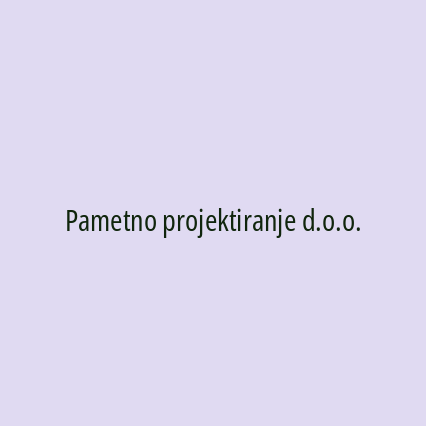 Pametno projektiranje d.o.o.