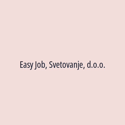 Easy Job, Svetovanje, d.o.o. - Logotip