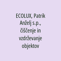 ECOLUX, Patrik Anželj s.p., čiščenje in vzdrževanje objektov - Logotip