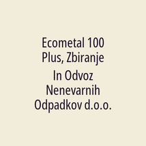 Ecometal 100 Plus, Zbiranje In Odvoz Nenevarnih Odpadkov d.o.o. - Logotip