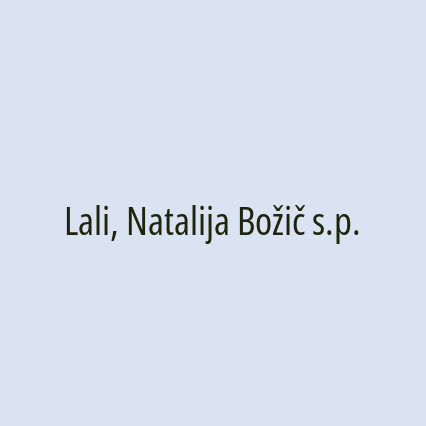 Lali, Natalija Božič s.p.