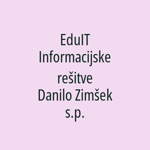 EduIT Informacijske rešitve Danilo Zimšek s.p. - Logotip