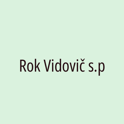 Rok Vidovič s.p