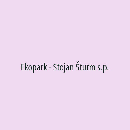 Ekopark - Stojan Šturm s.p. - Logotip