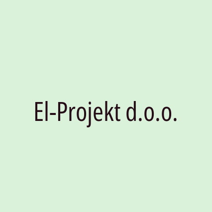 El-Projekt d.o.o. - Logotip