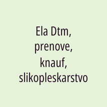 Ela Dtm, prenove, knauf, slikopleskarstvo - Logotip
