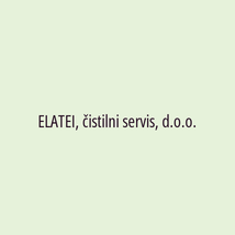 ELATEI, čistilni servis, d.o.o. - Logotip