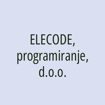 ELECODE, programiranje, d.o.o. - Logotip