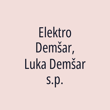 Elektro Demšar, Luka Demšar s.p. - Logotip